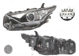 Far Toyota Auris (E18), 07.2015-, fata, Stanga, cu LED daytime running light; HiR2+LED+WY21W; electric; fara motoras;