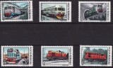 B1132 - Romania 1987 - Locomotive 6v.neuzat,perfecta stare, Nestampilat