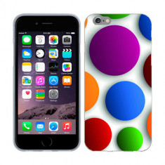 Husa iPhone 6 Plus sau iPhone 6S Plus Silicon Gel Tpu Model Buline Colorate foto