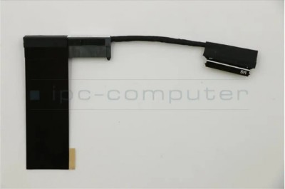 Cablu conectare HDD/SSD Sata Laptop, Lenovo, ThinkPad P51S Type 20JY, 20K0, 20HB, 20HC, 01ER034, 450.0AB04.0001, Tachi HDD Cable foto