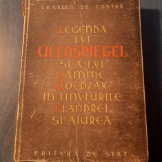 Legenda lui Ulenspiegel si a lui Lamme Goedzak Charles de Coster