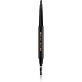 Makeup Revolution Duo Brow Definer creion spr&acirc;ncene precise culoare Medium Brown 0,25 g