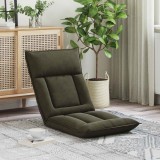 vidaXL Scaun de podea Verde Army 55 x 61 x 70 cm țesătură 42028193