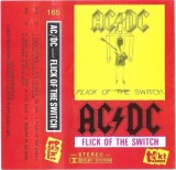 AC/DC - Flick Of The Switch, Caseta audio