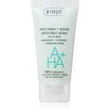 Ziaja Face Mask + Scrub with Fruit Acids masca exfolianta 55 ml
