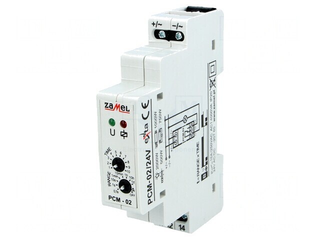 Timer Programabil 0,1s-10zile SPDT 250VAC 16A 24VAC/DC