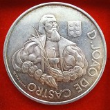 (A3) MONEDA DIN ARGINT PORTUGALIA - 1000 ESCUDOS 2000, JOAO DE CASTRO, Europa