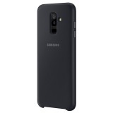 Husa plastic Samsung Galaxy A6+ (2018) A605 Dual Layer EF-PA605CBEGWW