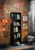 Corp biblioteca, &Ccedil;ilek, Dark Metal Bookcase, 53x180x35 cm, Multicolor