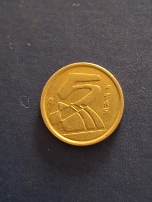 5 pesetas 1990 foto