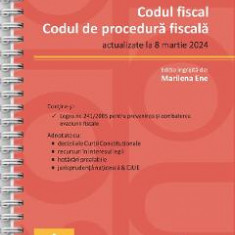 Codul fiscal si Codul de procedura fiscala Act. 8 martie 2024