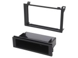 Cadru radio ACV Saab 2 ISO negru compatibil auto