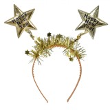 Coroniță Păr Aurie, Model &quot;Happy New Year&quot;