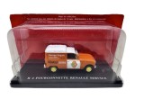 Macheta Renault 4 Fourgonnette 1:43 portocaliu replica metal die-cast