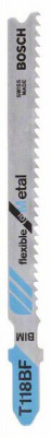 Bosch Set 5 panze ferastrau vertical T 118 BF Flexible for Metal, 92mm ProAdvanced PowerfulTools foto