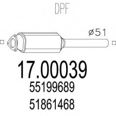 Filtru de particule , funingine PDF Fiat Punto / Grande (199) 1.3 D Multijet MTS - 17.00039 foto