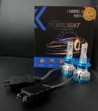 Cumpara ieftin Set 2 becuri auto LED, soclu H7, putere set 100W, 15.000 lumeni, LTC