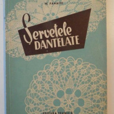 SERVETELE DANTELATE de M. PANAITE , 1957