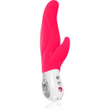 Fun Factory Lady Bi vibrator cu stimularea clitorisului India Red 22 cm
