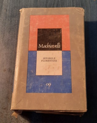 Istoriile Florentine Machiavelli foto