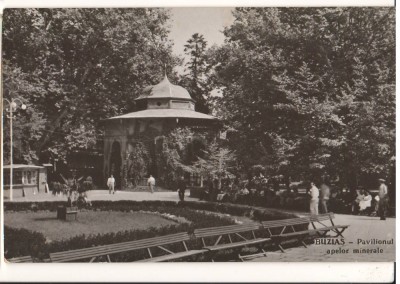 CPIB 22082 - CARTE POSTALA - BUZIAS. PAVILIONUL APELOR MINERALE, RPR foto