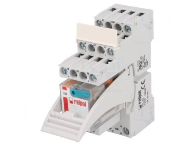 Releu Intermediar DPDT 24VDC 12A 250VAC foto