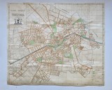 PLANUL ORASULUI TIMISOARA / Harta orasului Timisoara, Intocmit: Ardeleanu T. si Ogircin N., 1966, 46,5 x 54,5 cm