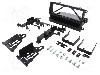 Rama adaptoare, 1 DIN, Buick, Cadillac, Chevrolet, GMC, Hummer, Isuzu, Oldsmobile, Pontiac, Suzuki, Toyota, neagra, METRA - 99-2009