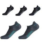 Set 5 perechi de sosete pentru barbati, SS017, Negru/Gri, marime universala