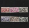 Saint Pierre et Miquelon , Colonii franceze 1946 - Omnibuse , Din Ciad la Rhin , serie 6 valori, dantelate , MNH , Mi.341-345, Militar, Nestampilat