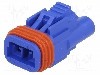 Conector auto, 570, E-Seal, 2 pini, EDAC - 572-002-000-400