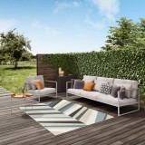 Covor Model Fiji 27237-654, Marime 120 x 170 cm, Multicolor, Inaltime Fir 7 mm, Antialergic, Polipropilena, Living, Dormitor, Sufragerie, Birou