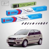 Cumpara ieftin Ștergătoare Ford Fusion JU 2002-2012 | Set Față și Spate Flat Premium &ndash; TeamCar&reg;