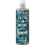 Gel de dus natural purifiant cu tea tree, 400ml, Faith in Nature