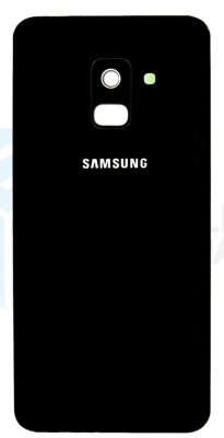 Capac de Spate Original pentru SAMSUNG Galaxy A8 2018 (Negru) foto