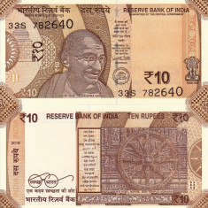 INDIA 10 rupees 2018 UNC!!!