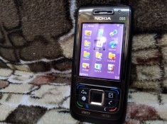 TELEFON DE COLECTIE CU SLIDE NOKIA E65 PERFECT FUNCTIONAL SI DECODAT+INCARCATOR foto