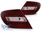Set de stopuri LED de tuning potrivit pentru Mercedes C-Class W204 2007-2010 sedan, stanga si dreapta Performance AutoTuning