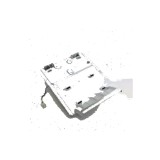 Canal de aer original MIDEA pentru congelator TEKA, coduri 81672012, 12131000073046