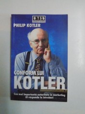 CONFORM LUI KOTLER de PHILIP KOTLER, 2006