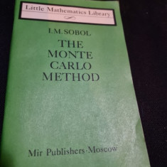 The Monte Carlo method - I.N. Sobol