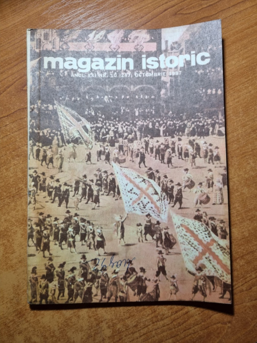 revista magazin istoric octombrie 1987