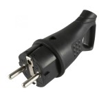 Stecher schuko cu pamantare IP44 pentru exterior /interior /cablu la 45 16A 3680W Home NGD 02