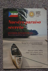 Guinea Ecuatorial, nuestro paraiso secreto, revista 22 pagini Expo 2020 Dubai foto