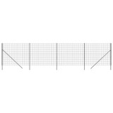 Cumpara ieftin Gard plasa de sarma, antracit, 1,4x10 m, otel galvanizat
