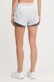 Under Armour pantaloni scurți de antrenament culoarea gri, medium waist, 1389575