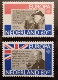 BC286, Olanda 1980, serie personalitati, Chuchill, europa cept, Nestampilat