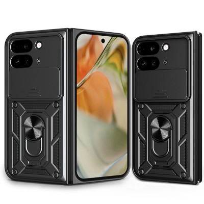 Husa pentru google pixel 9 pro fold - privacy camshield - black foto