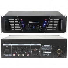 Amplificator sonorizare Ibiza, tehnologie mosfet, jack 6.35 mm, 2 x 800 W foto