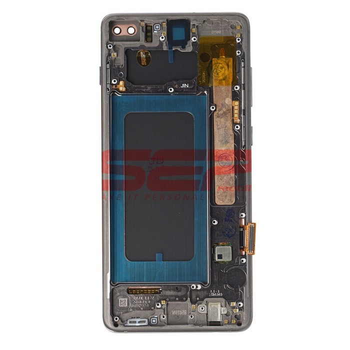 LCD+Touchscreen cu Rama Samsung Galaxy S10 Plus / G975 BLACK OLED